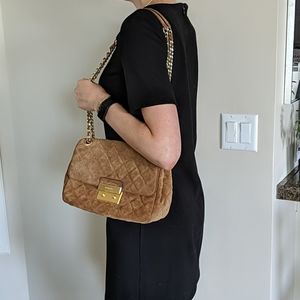 Michael Kors Sloan Suede Crossbody Purse